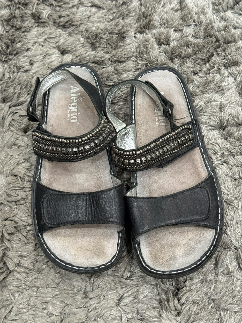 Alegria  fiesta de noche Verona leather sandals 42